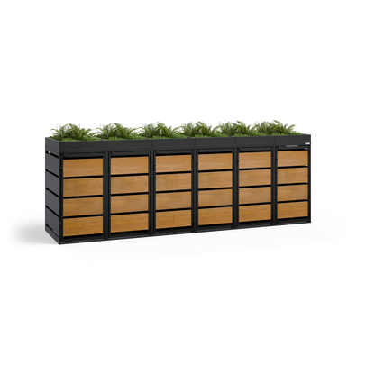 Mülltonnenbox BASE PH • 6 Tonnen