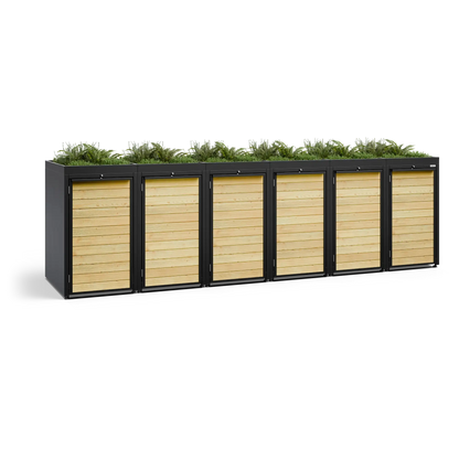 Mülltonnenbox ONE-PH • 6 Tonnen