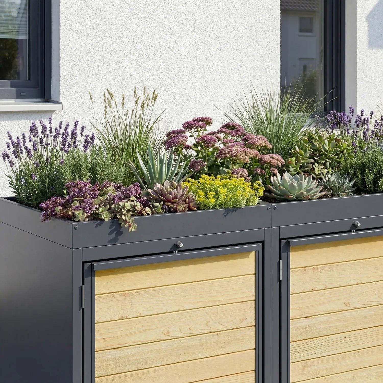 Mülltonnenbox ONE PH • 2 Tonnen