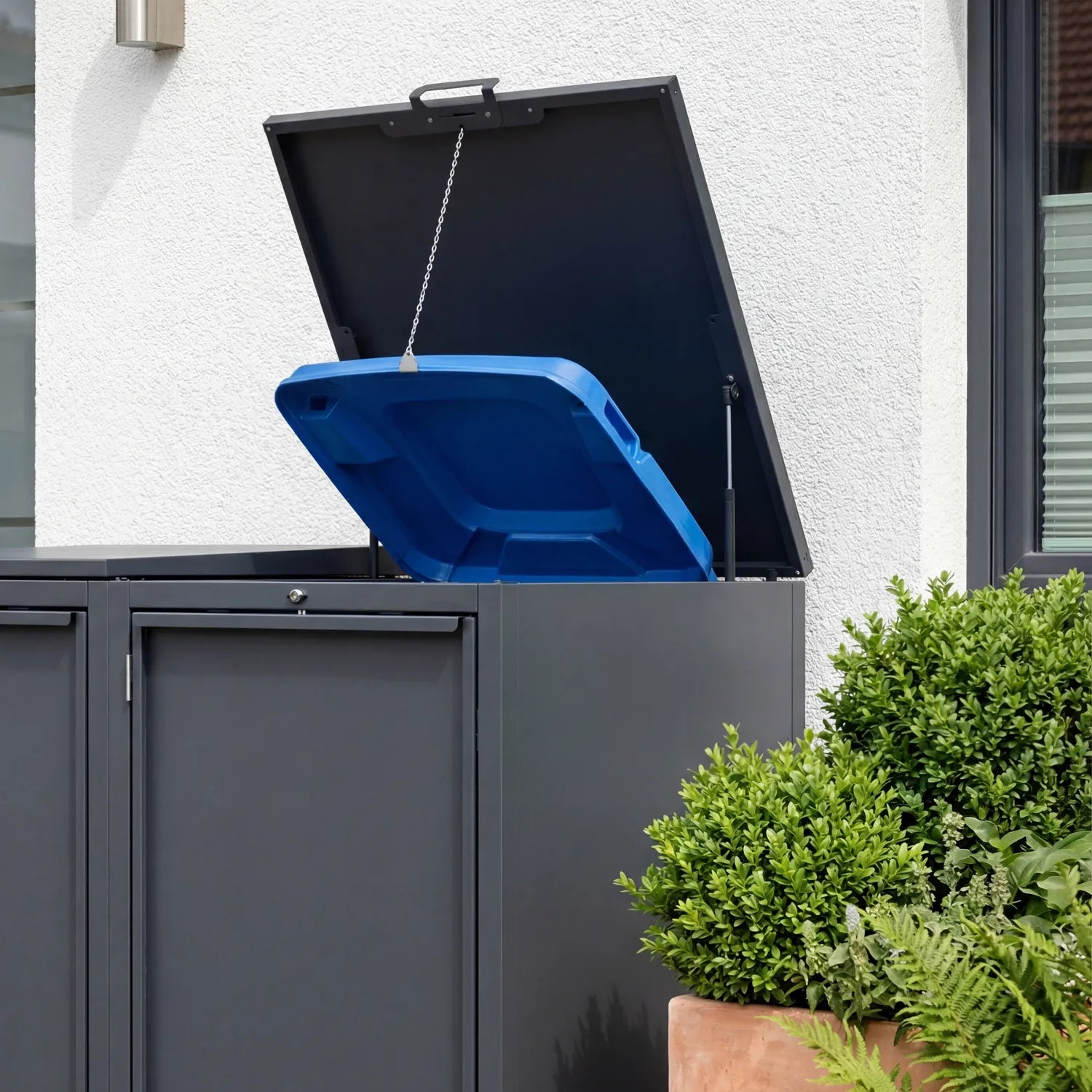 Mülltonnenbox ONE S • 3 Tonnen