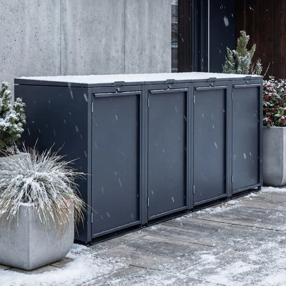 Mülltonnenbox ONE S • 3 Tonnen