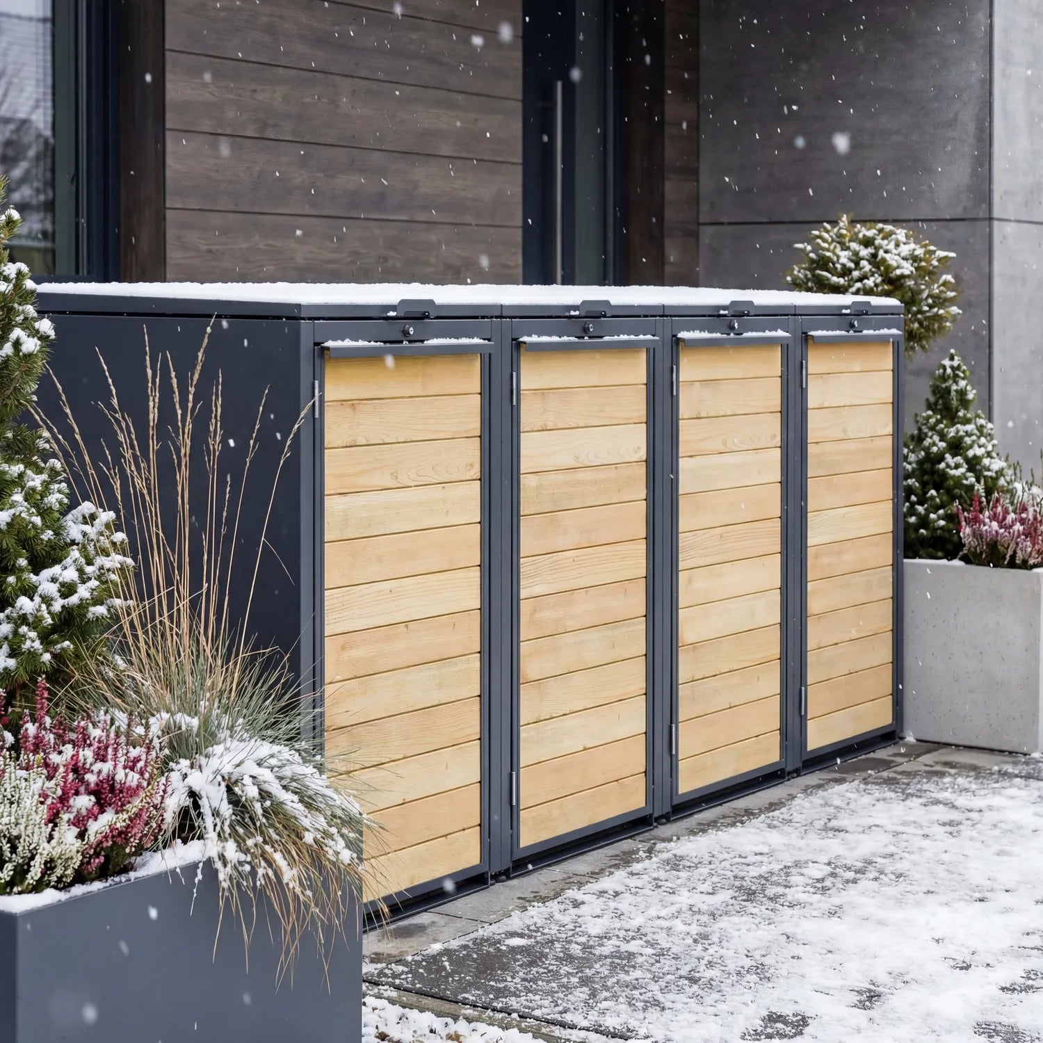 Mülltonnenbox ONE SH • 3 Tonnen