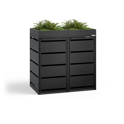 Mülltonnenbox  BASE P • 2 Tonnen