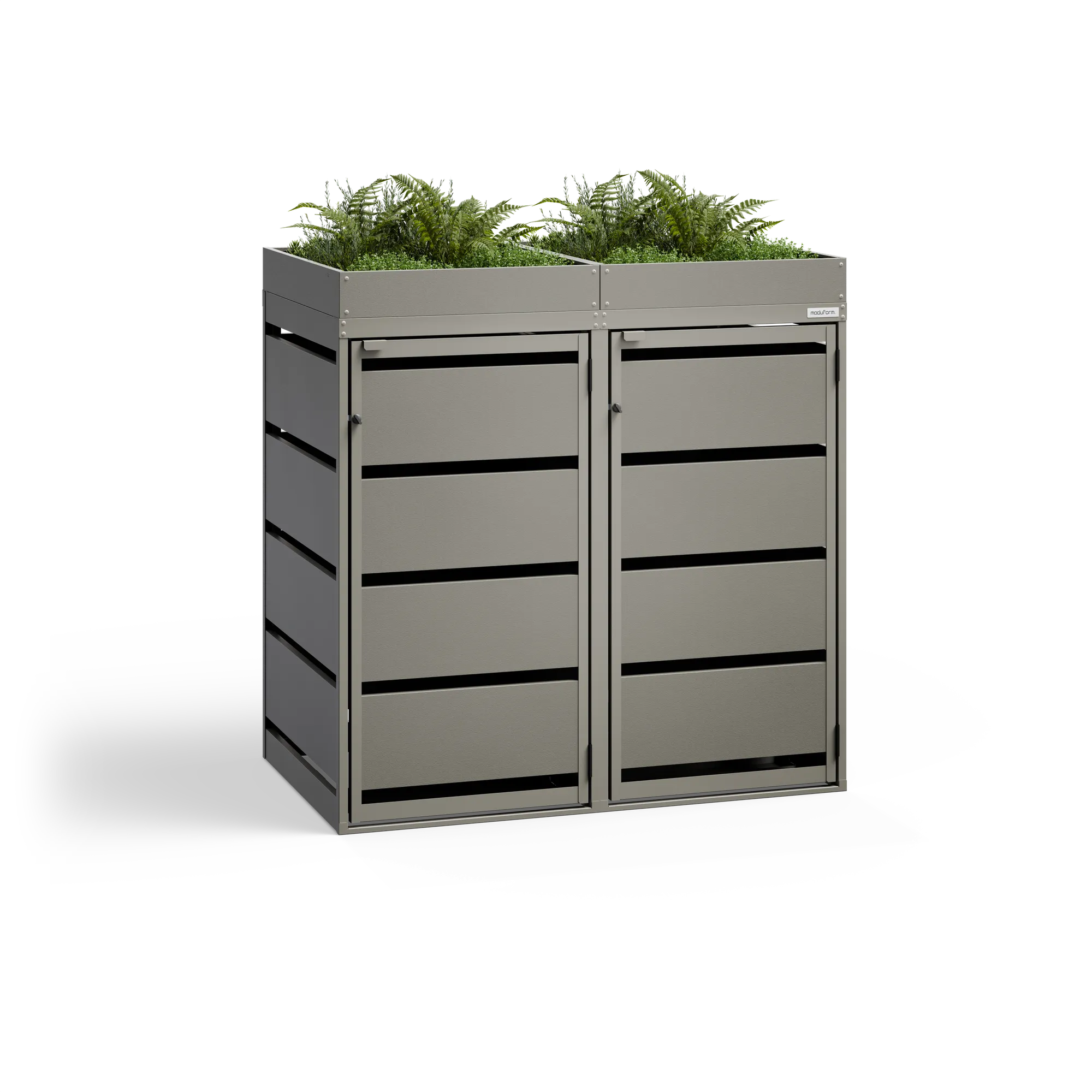 Mülltonnenbox  BASE P • 2 Tonnen