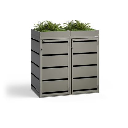 Mülltonnenbox  BASE P • 2 Tonnen