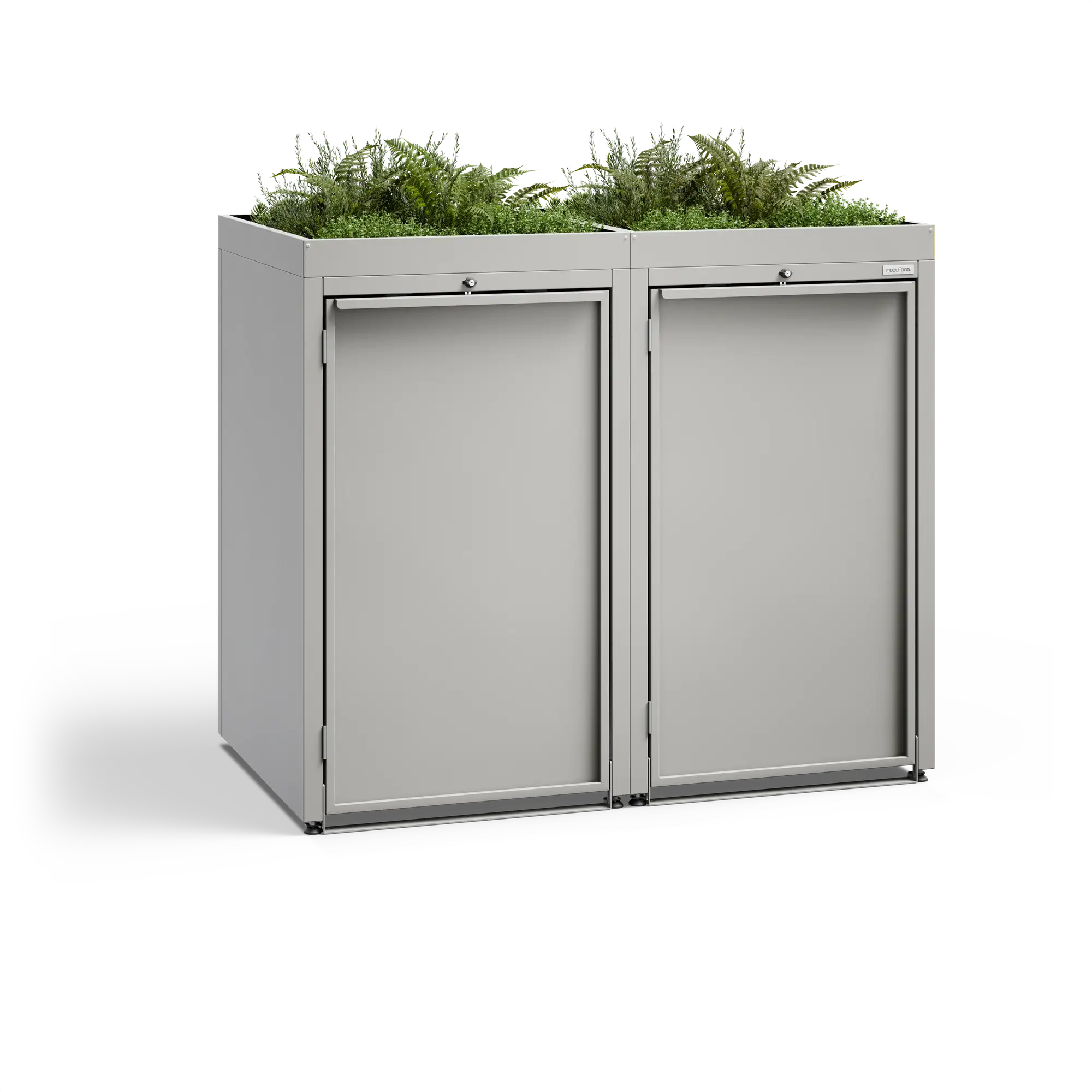 Mülltonnenbox ONE-P • 2 Tonnen