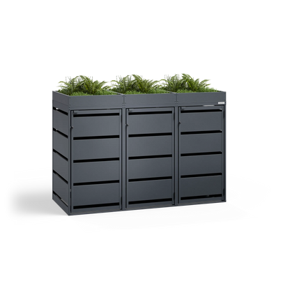 Mülltonnenbox  BASE P • 3 Tonnen