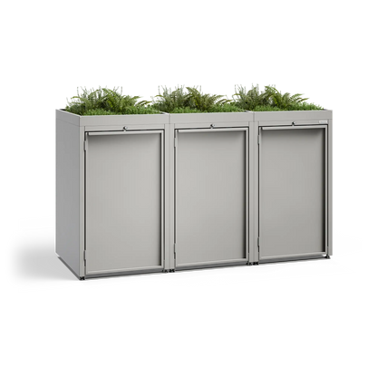 Mülltonnenbox ONE-P • 3 Tonnen