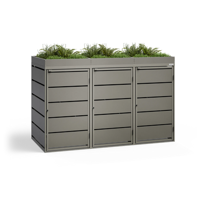 Mülltonnenbox  BASE P • 3 Tonnen