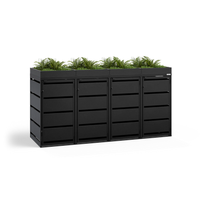 Mülltonnenbox  BASE P • 4 Tonnen