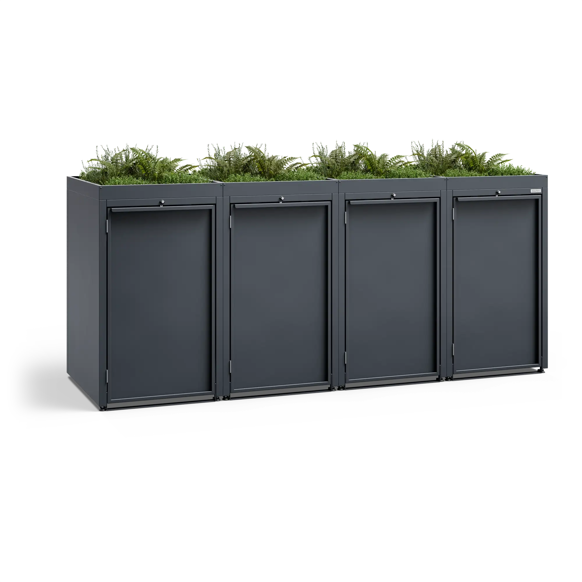 Mülltonnenbox ONE-P • 4 Tonnen