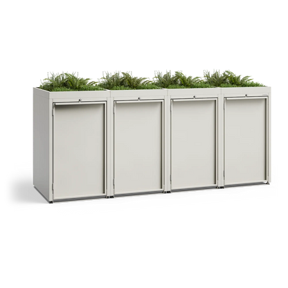 Mülltonnenbox ONE-P • 4 Tonnen