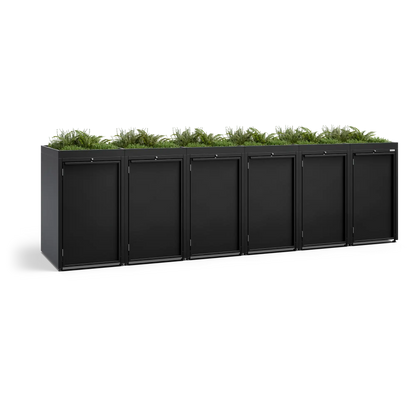 Mülltonnenbox ONE-P • 6 Tonnen