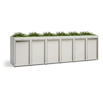 Mülltonnenbox ONE-P • 6 Tonnen