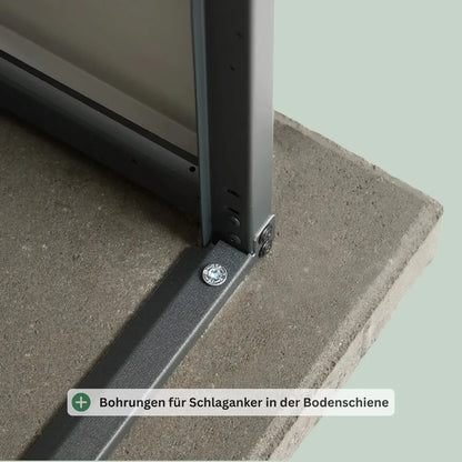 Mülltonnenbox  BASE P • 2 Tonnen