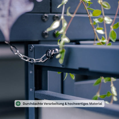 Mülltonnenbox  BASE P • 2 Tonnen