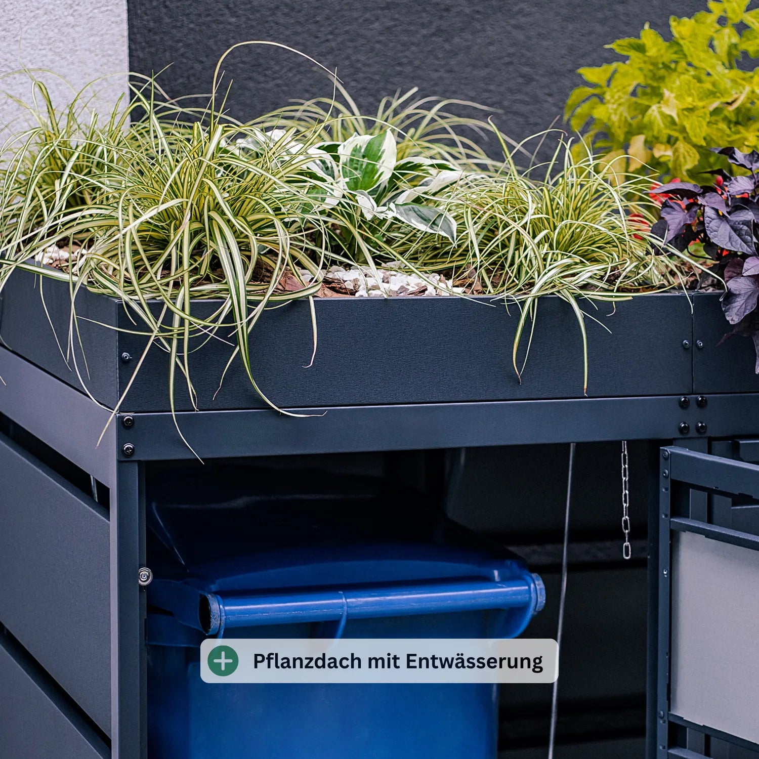 Mülltonnenbox BASE PH • 1 Tonne