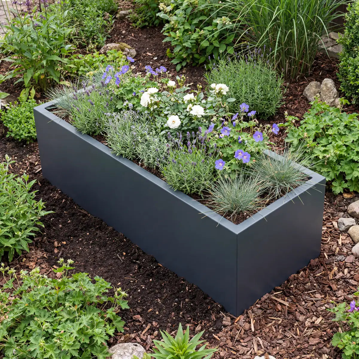 Pflanzkübel L • Aluminium