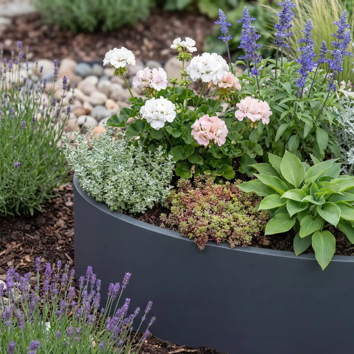 Pflanzkübel E • Aluminium