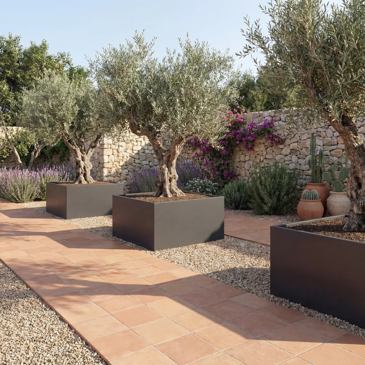 Pflanzkübel Q • Aluminium