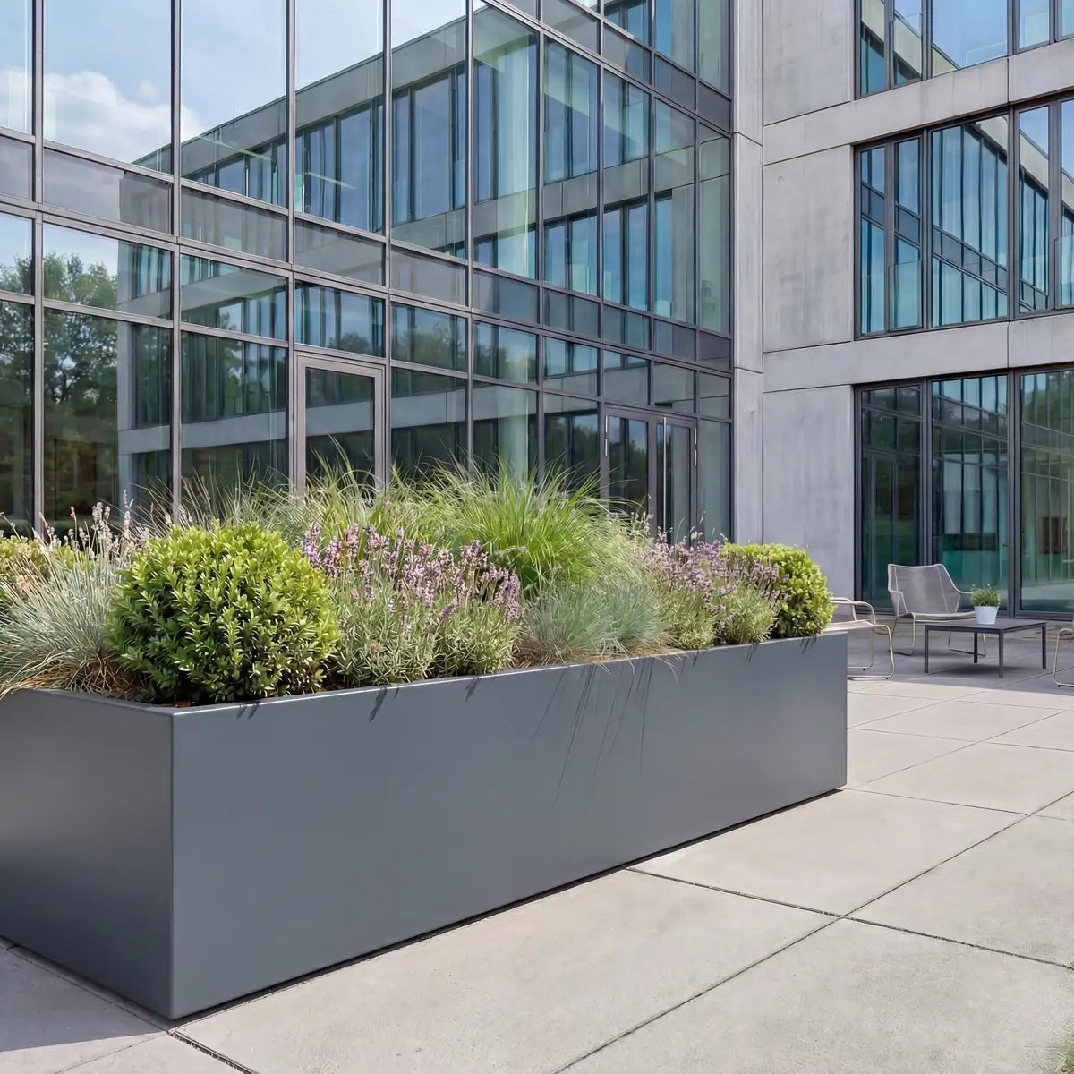 Pflanzkübel R • Aluminium