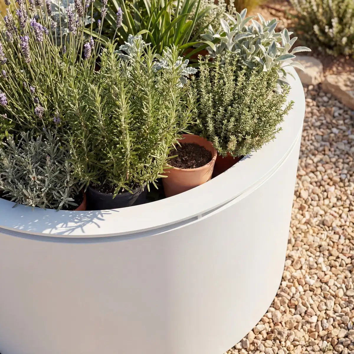 Pflanzenkübel S2 • Aluminium