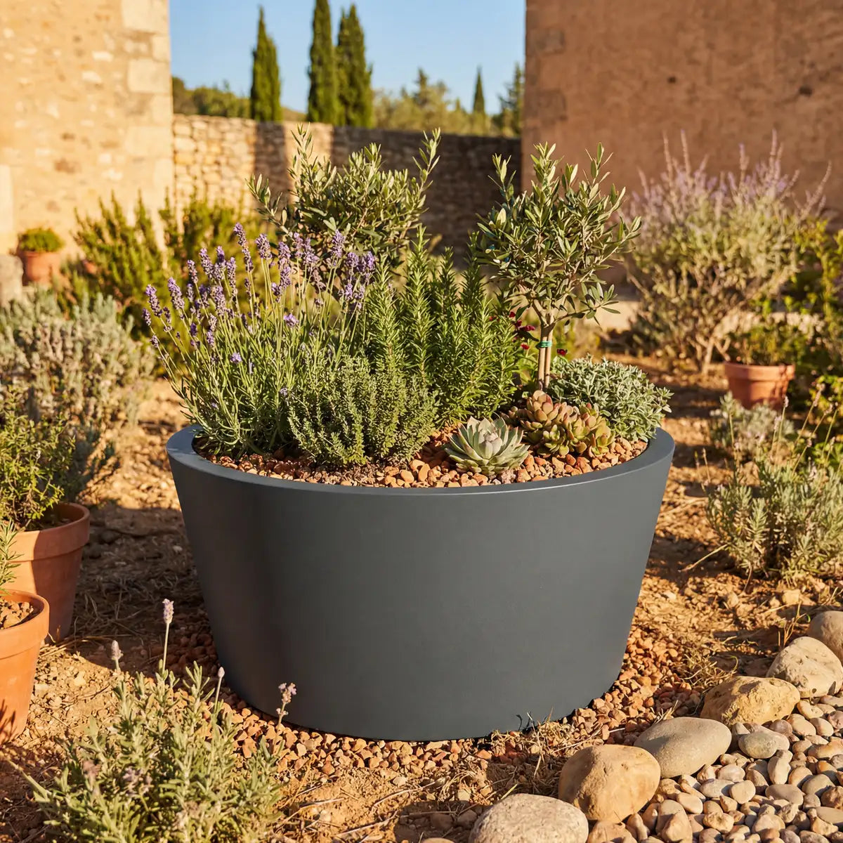 Pflanzkübel RC • Aluminium