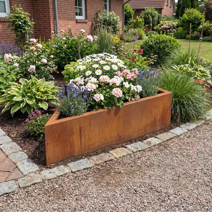 Pflanzkübel T • Cortenstahl