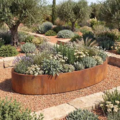 Pflanzkübel E • Cortenstahl