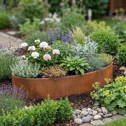 Pflanzkübel E • Cortenstahl