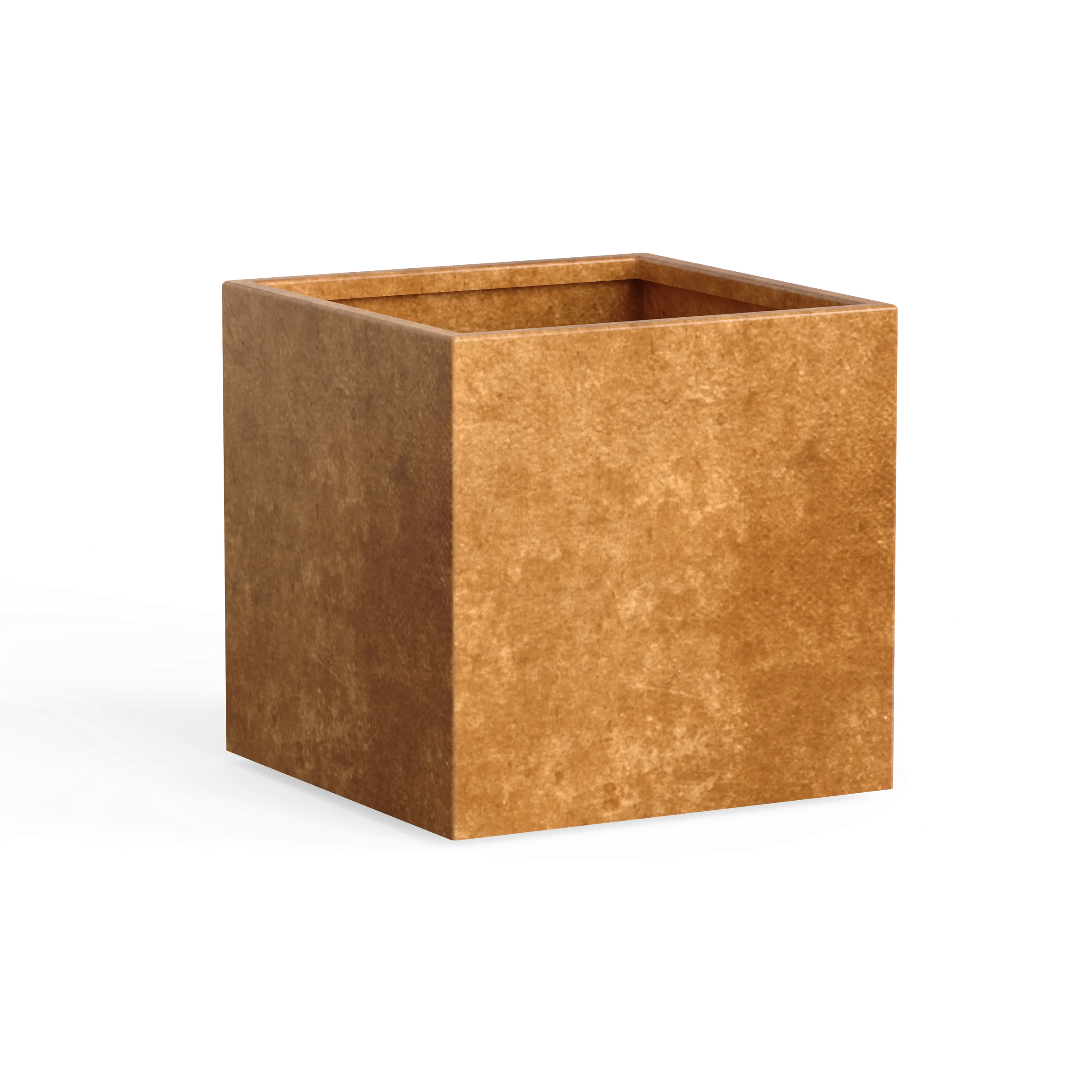 Pflanzkübel Q • Cortenstahl