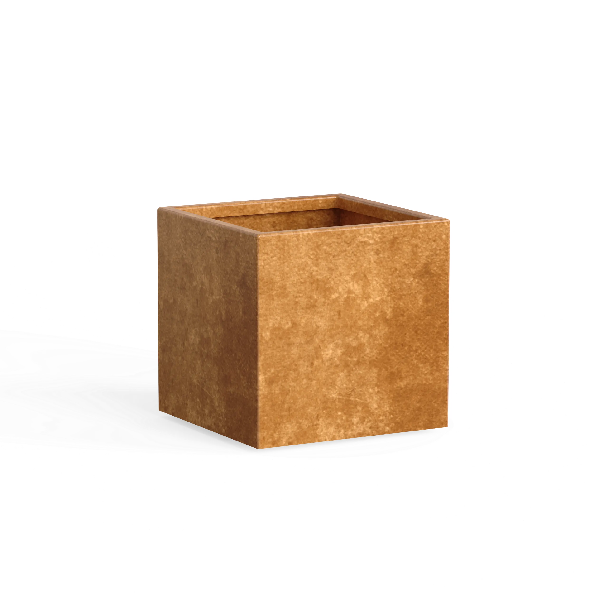 Pflanzkübel Q • Cortenstahl