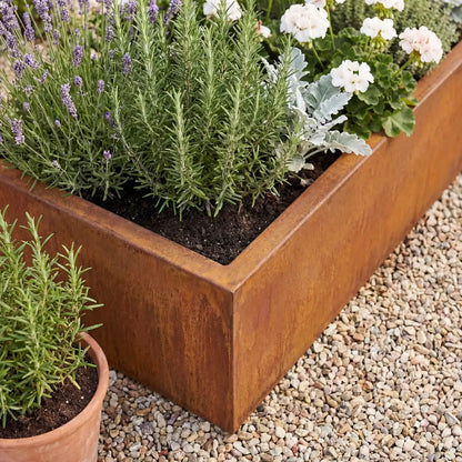 Pflanzkübel R • Cortenstahl