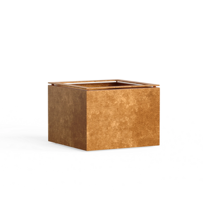 Pflanzkübel S1 • Cortenstahl