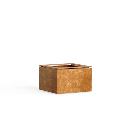 Pflanzkübel S1 • Cortenstahl