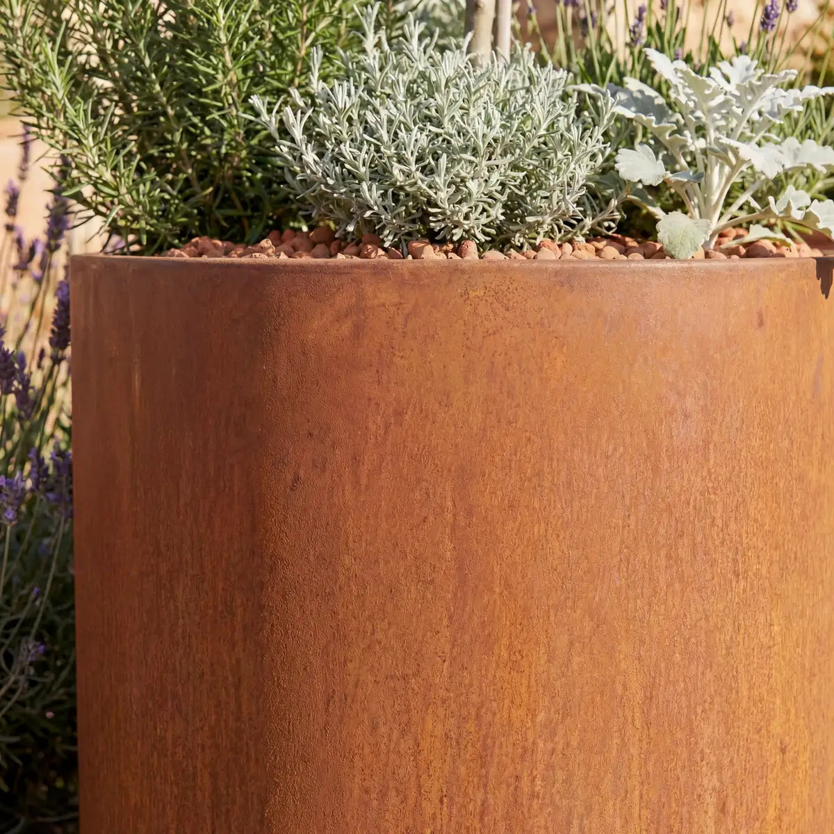 Pflanzkübel RR • Cortenstahl