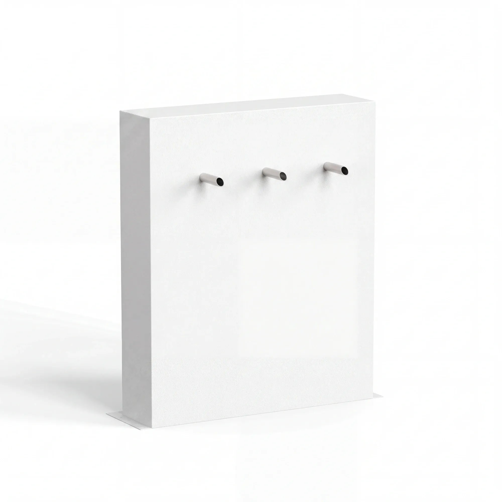 Teichwand Tivo mit Einlaufrohre aus Aluminium