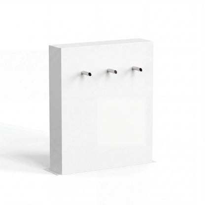 Teichwand Tivo mit Einlaufrohre aus Aluminium