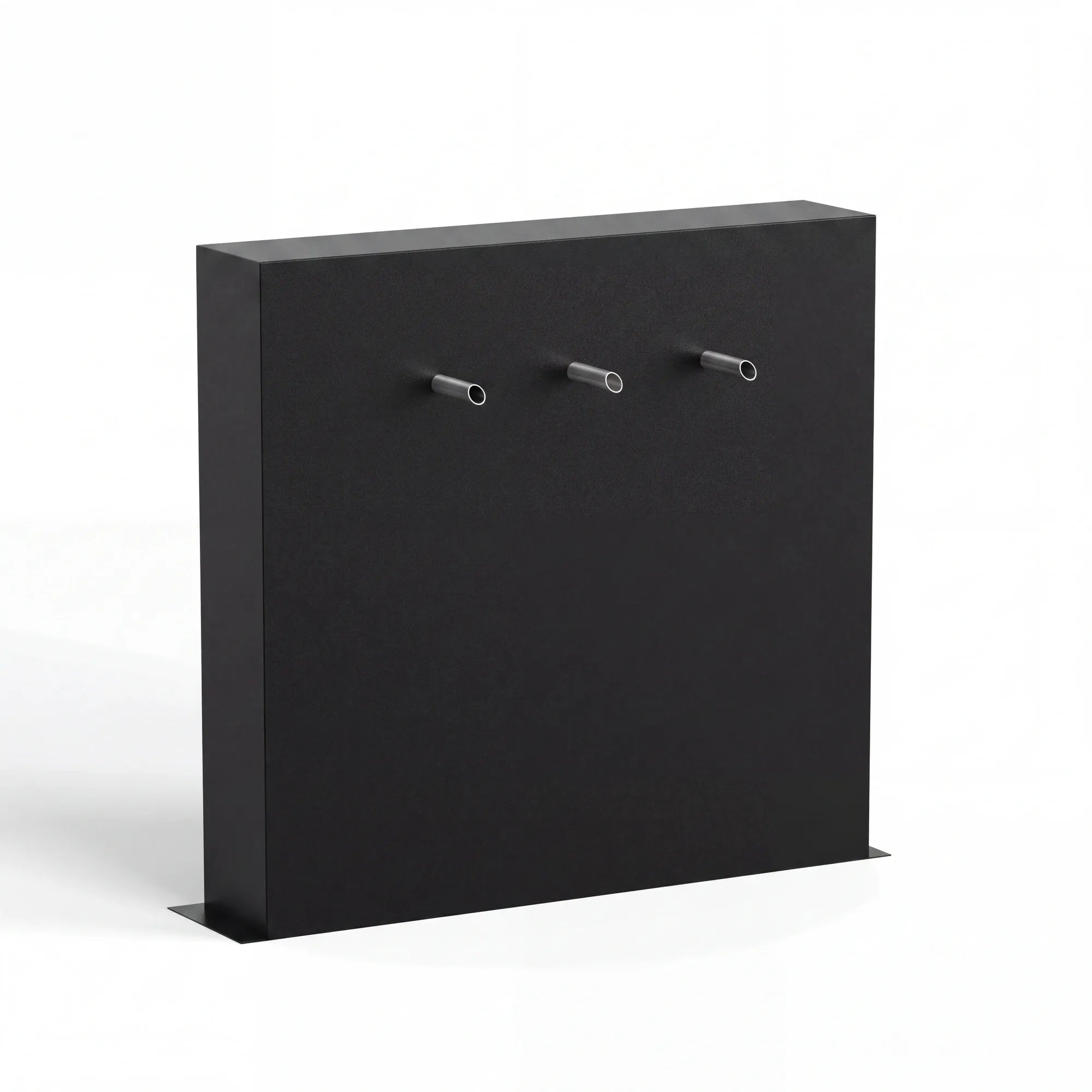 Teichwand Tivo mit Einlaufrohre aus Aluminium