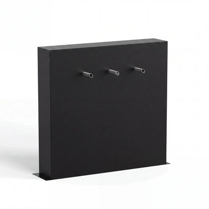 Teichwand Tivo mit Einlaufrohre aus Aluminium