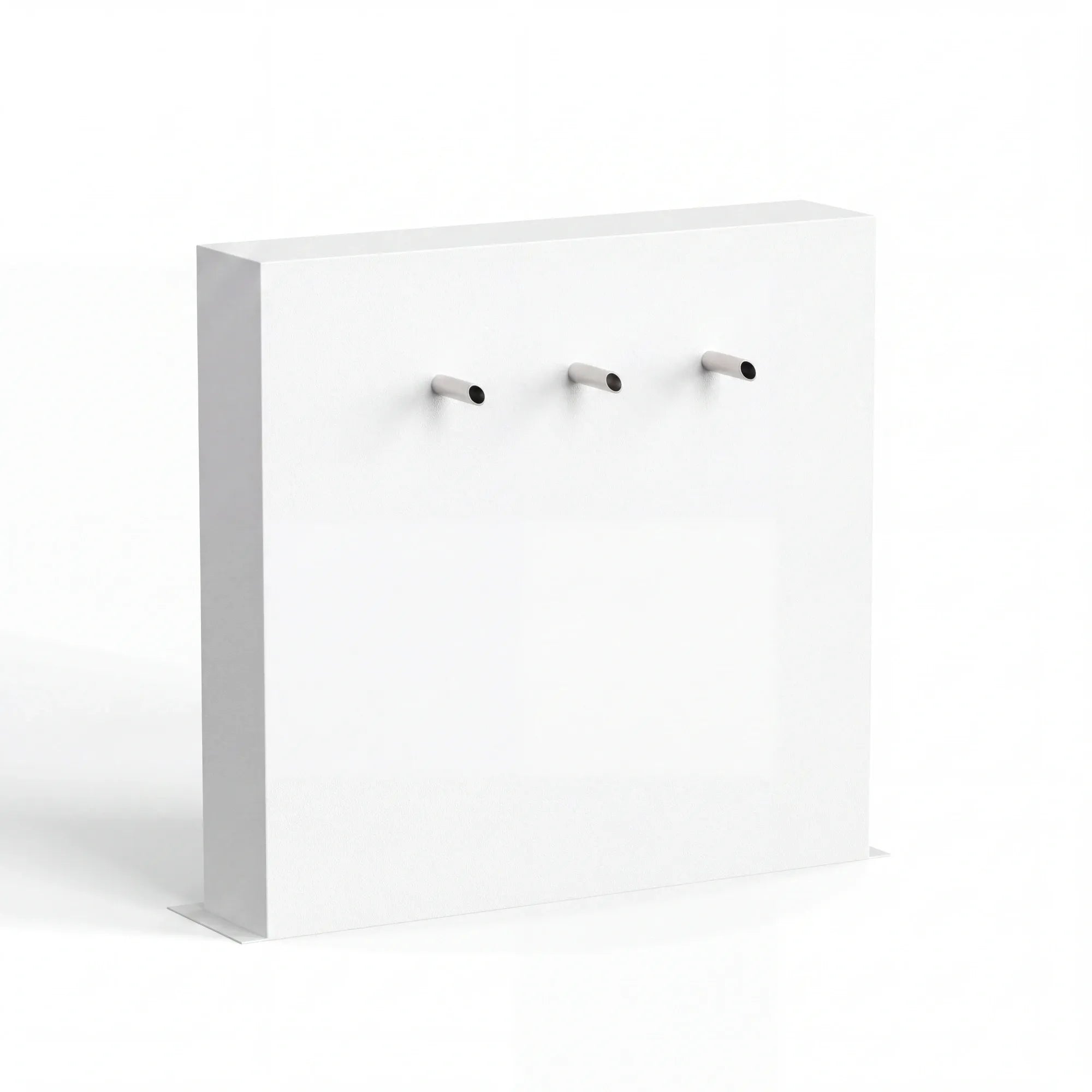 Teichwand Tivo mit Einlaufrohre aus Aluminium