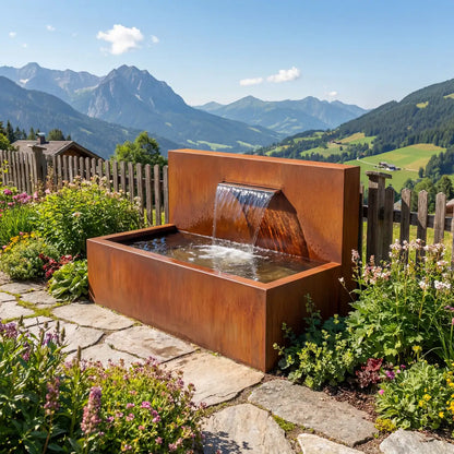 Wasserfall A • Cortenstahl