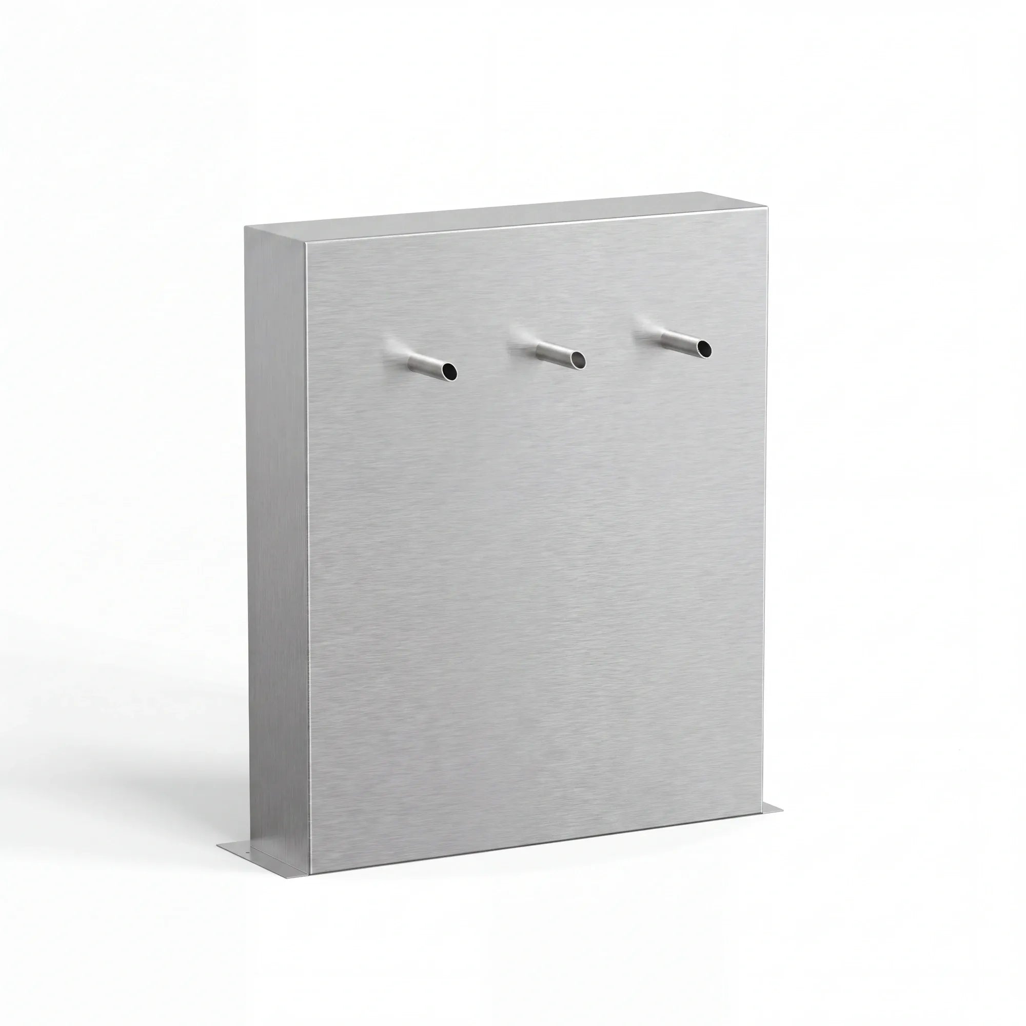 Teichwand Tivo mit Einlaufrohre aus Edelstahl