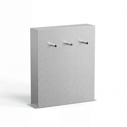 Teichwand Tivo mit Einlaufrohre aus Edelstahl