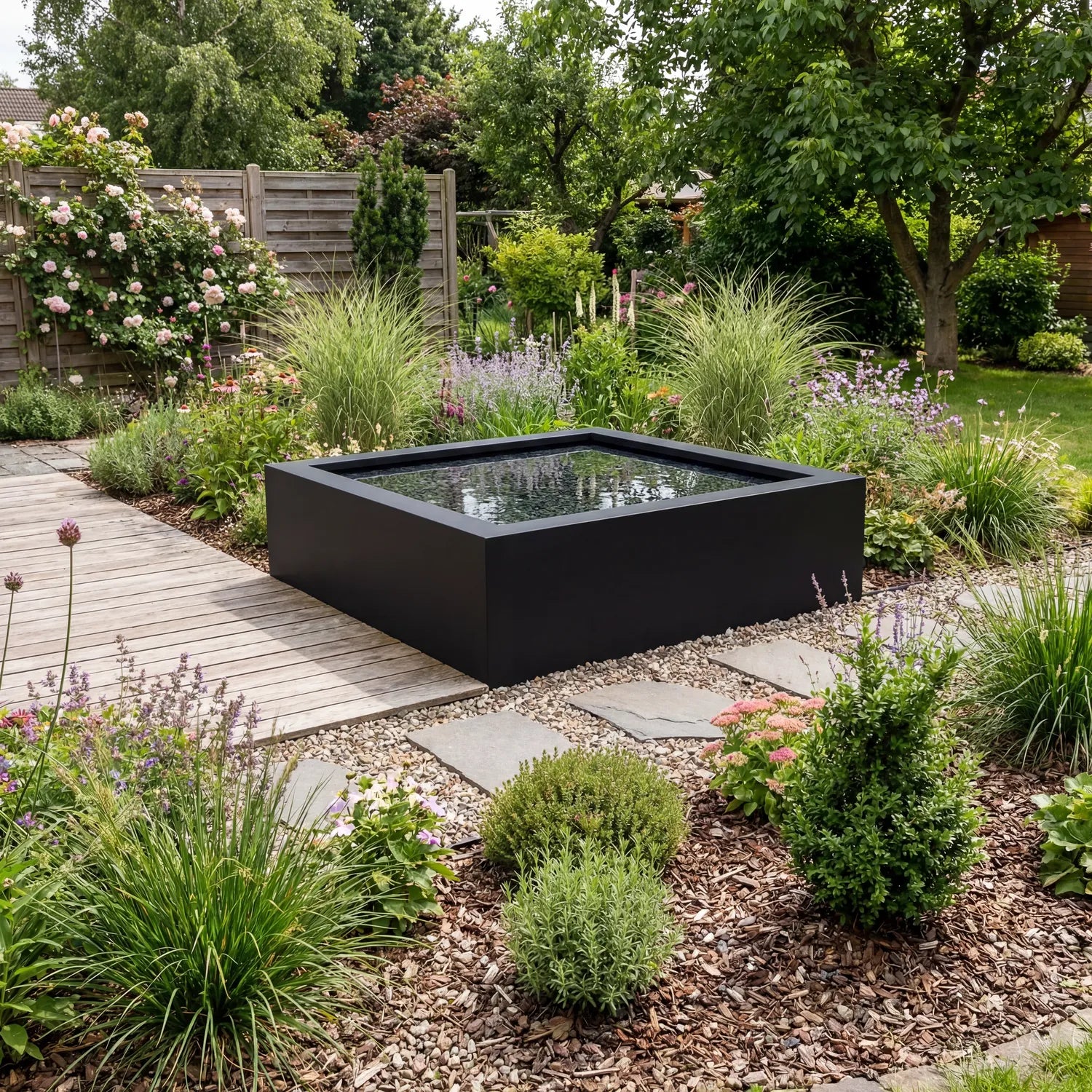 Wasserbecken Q • Aluminium