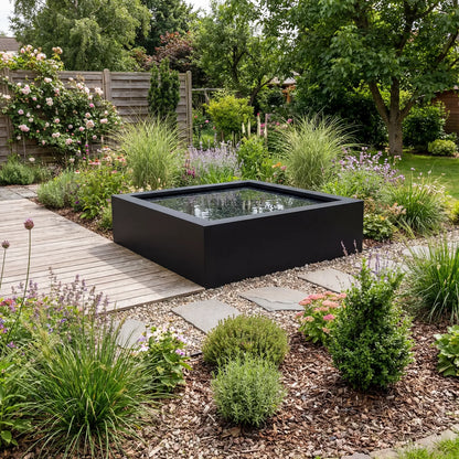 Wasserbecken Q • Aluminium