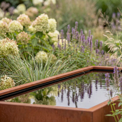 Wasserbecken R • Cortenstahl