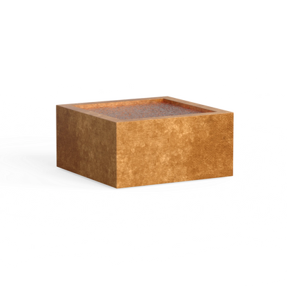 Wasserbecken Q • Cortenstahl