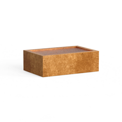 Wasserbecken R • Cortenstahl