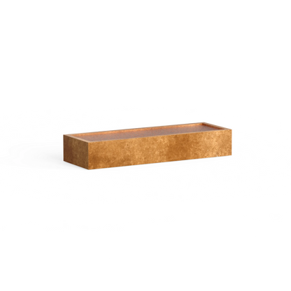 Wasserbecken R • Cortenstahl